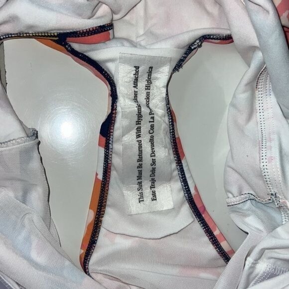 Kona Sol Full Coverage Floral Print One Piece Swimsuit Womens Size 20 NWT - Picture 9 of 12